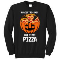 Pizza Pumpkin Jackolantern Costume Easy Halloween Gifts Tall Sweatshirt