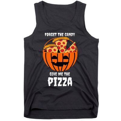 Pizza Pumpkin Jackolantern Costume Easy Halloween Gifts Tank Top