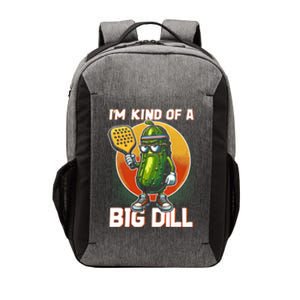 Pickleball Pickle Kind Of A Big Dill Funny Pickleballer Gift Vector Backpack