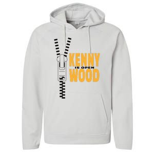 Pittsburgh Pride Kennywood Is Open Performance Fleece Hoodie