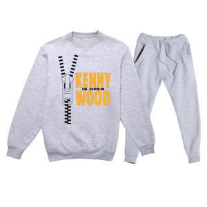 Pittsburgh Pride Kennywood Is Open Premium Crewneck Sweatsuit Set