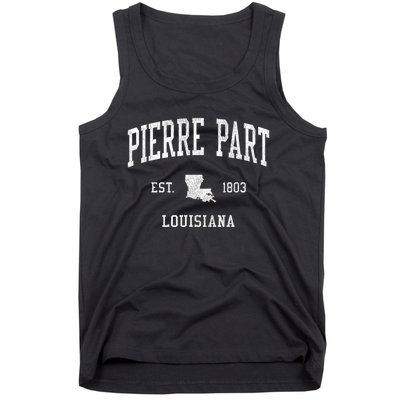 Pierre Part La Vintage Athletic Sports Js01 Tank Top