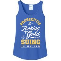 Prosecutor Paralegal Lawyer Prosecutie Gift Ladies Essential Tank