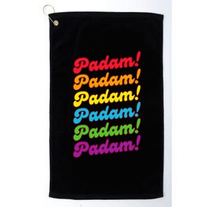 Padam Padam Lgbtq+ Pride Month Heartbeat Platinum Collection Golf Towel