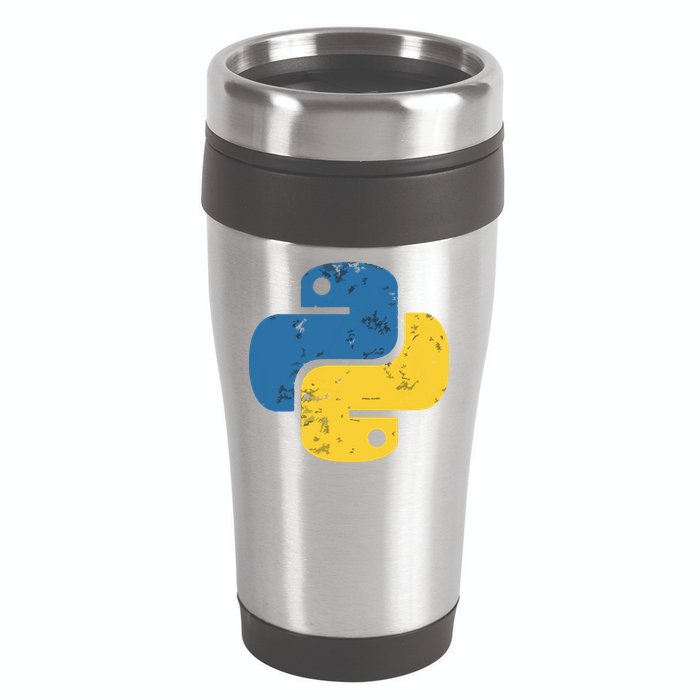 Python Programming Logo For ProgrammersPython Programming Logo For Programmers 16oz Travel Tumbler