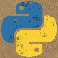 Python Programming Logo For ProgrammersPython Programming Logo For Programmers Cotton Canvas Backpack
