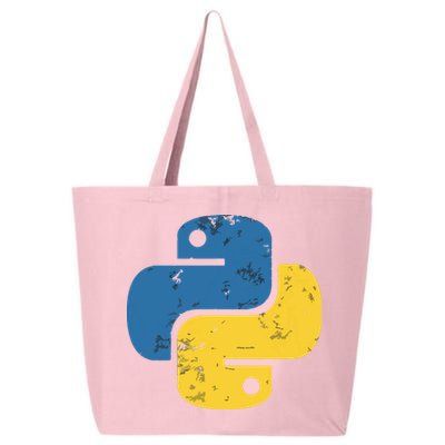Python Programming Logo For ProgrammersPython Programming Logo For Programmers 25L Jumbo Tote
