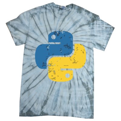 Python Programming Logo For ProgrammersPython Programming Logo For Programmers Tie-Dye T-Shirt