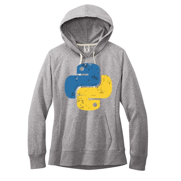 Python Programming Logo For ProgrammersPython Programming Logo For Programmers Women's Fleece Hoodie