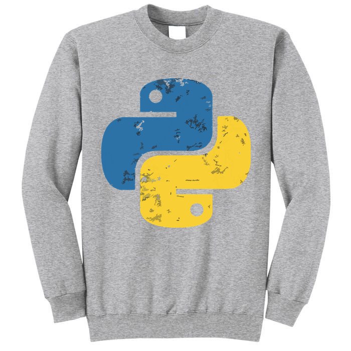 Python Programming Logo For ProgrammersPython Programming Logo For Programmers Tall Sweatshirt