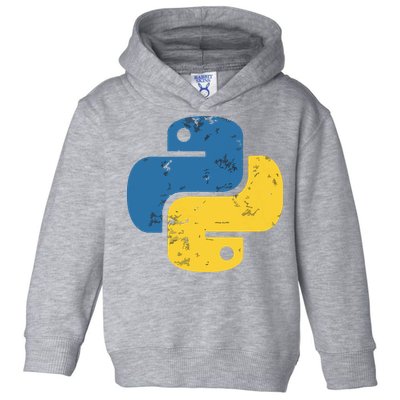 Python Programming Logo For ProgrammersPython Programming Logo For Programmers Toddler Hoodie