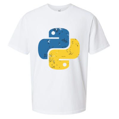 Python Programming Logo For ProgrammersPython Programming Logo For Programmers Sueded Cloud Jersey T-Shirt