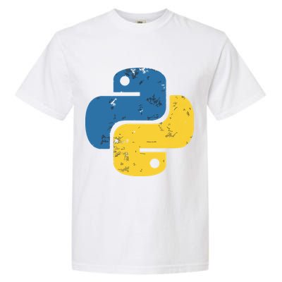 Python Programming Logo For ProgrammersPython Programming Logo For Programmers Garment-Dyed Heavyweight T-Shirt