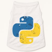 Python Programming Logo For ProgrammersPython Programming Logo For Programmers Doggie Tank