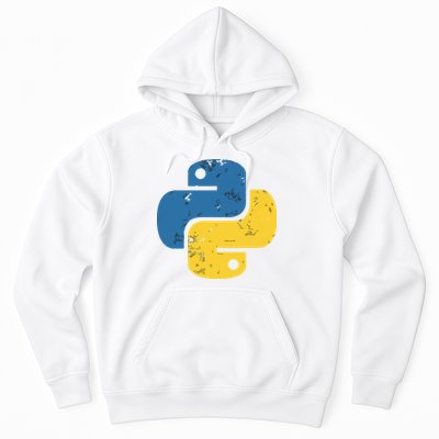 Python Programming Logo For ProgrammersPython Programming Logo For Programmers Hoodie