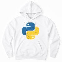 Python Programming Logo For ProgrammersPython Programming Logo For Programmers Hoodie