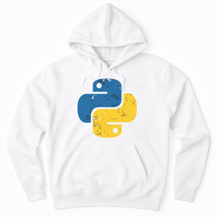 Python Programming Logo For ProgrammersPython Programming Logo For Programmers Hoodie