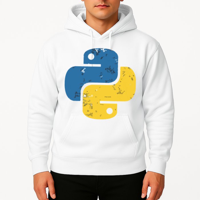 Python Programming Logo For ProgrammersPython Programming Logo For Programmers Hoodie