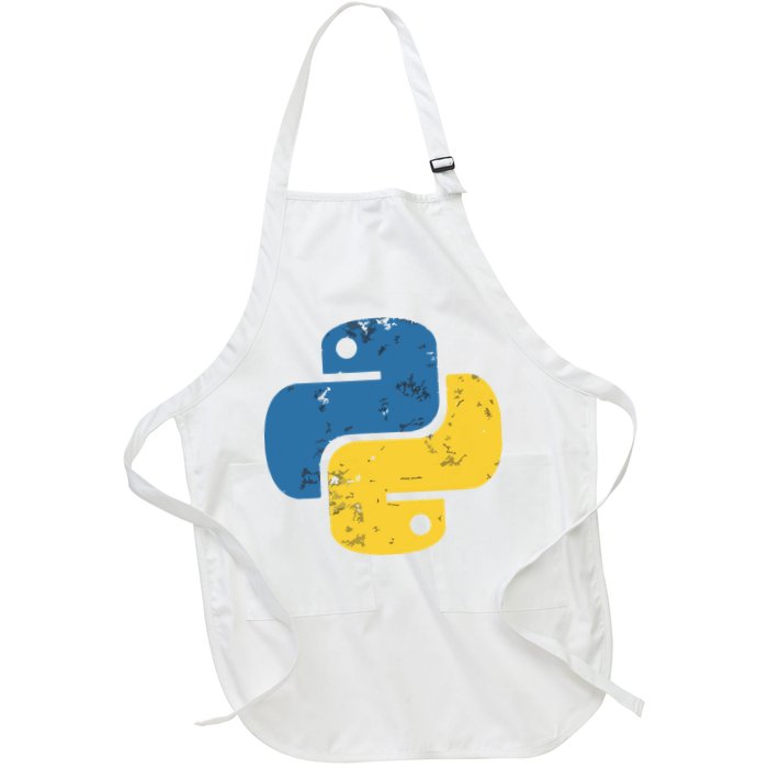 Python Programming Logo For ProgrammersPython Programming Logo For Programmers Apron