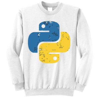 Python Programming Logo For ProgrammersPython Programming Logo For Programmers Sweatshirt