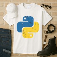 Python Programming Logo For ProgrammersPython Programming Logo For Programmers Tall T-Shirt