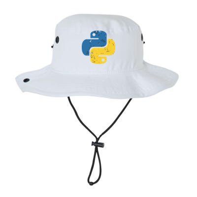Python Programming Logo For ProgrammersPython Programming Logo For Programmers Bucket Hat