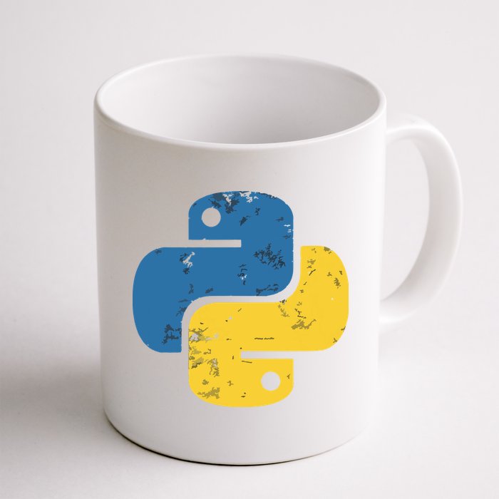 Python Programming Logo For ProgrammersPython Programming Logo For Programmers Mug