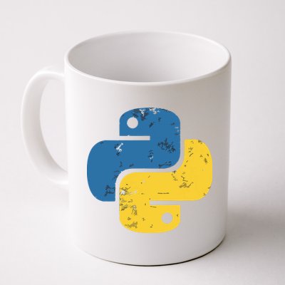 Python Programming Logo For ProgrammersPython Programming Logo For Programmers Mug