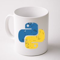 Python Programming Logo For ProgrammersPython Programming Logo For Programmers Mug