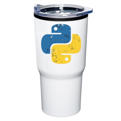 Python Programming Logo For ProgrammersPython Programming Logo For Programmers Tumbler