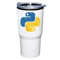 Python Programming Logo For ProgrammersPython Programming Logo For Programmers Tumbler