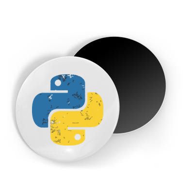 Python Programming Logo For ProgrammersPython Programming Logo For Programmers Magnet