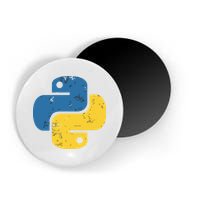 Python Programming Logo For ProgrammersPython Programming Logo For Programmers Magnet