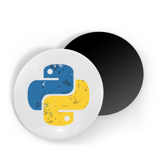 Python Programming Logo For ProgrammersPython Programming Logo For Programmers Magnet