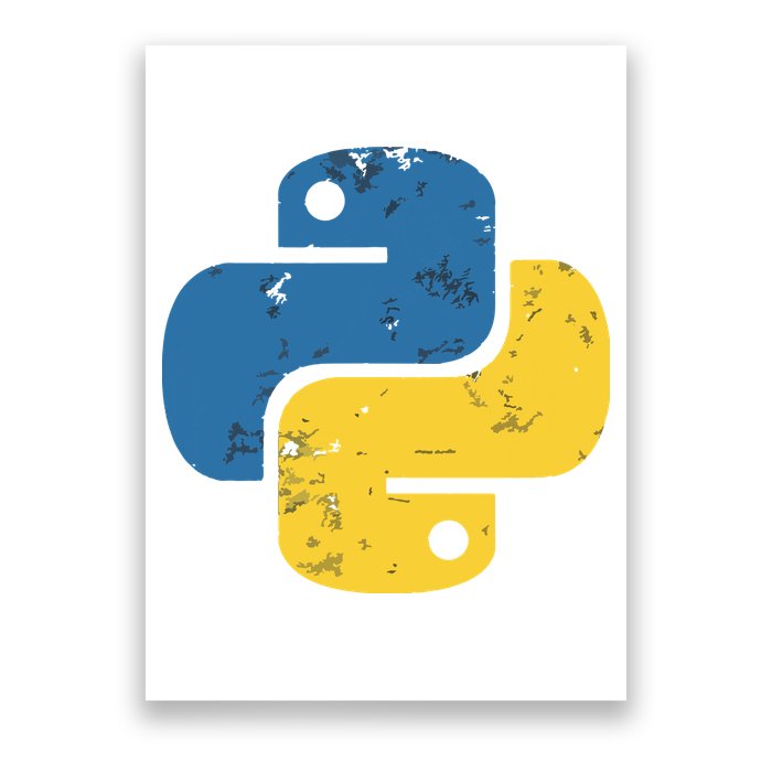 Python Programming Logo For ProgrammersPython Programming Logo For Programmers Poster