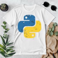Python Programming Logo For ProgrammersPython Programming Logo For Programmers Premium T-Shirt