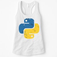 Python Programming Logo For ProgrammersPython Programming Logo For Programmers Womens Tank Top