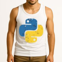 Python Programming Logo For ProgrammersPython Programming Logo For Programmers Tank Top