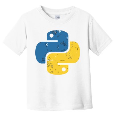 Python Programming Logo For ProgrammersPython Programming Logo For Programmers Toddler T-Shirt