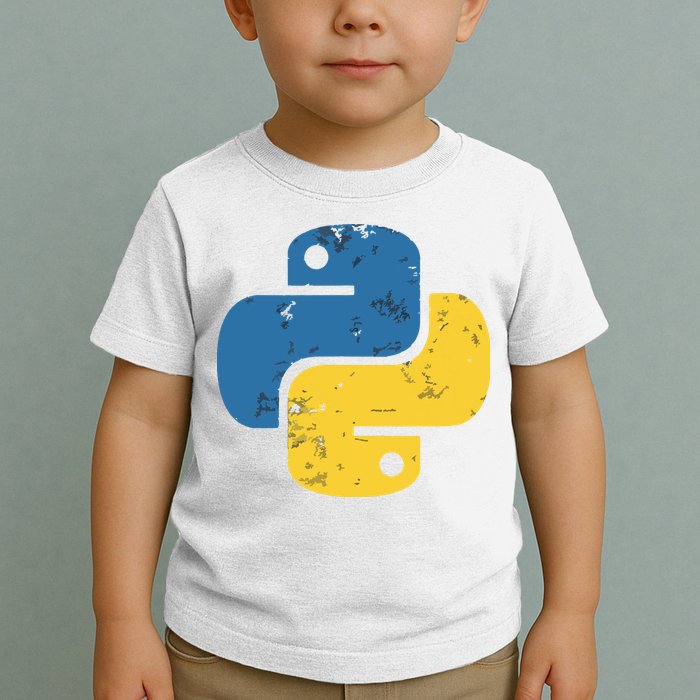 Python Programming Logo For ProgrammersPython Programming Logo For Programmers Toddler T-Shirt