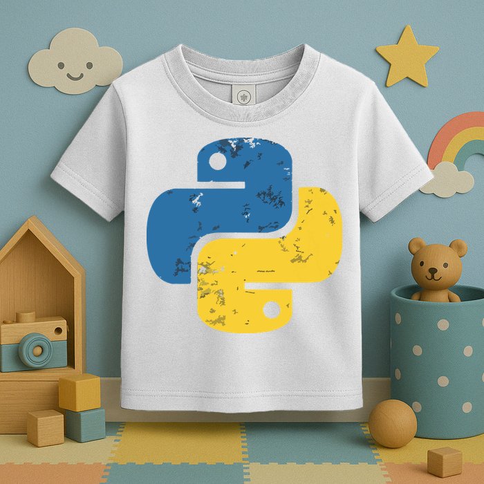 Python Programming Logo For ProgrammersPython Programming Logo For Programmers Toddler T-Shirt