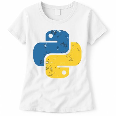 Python Programming Logo For ProgrammersPython Programming Logo For Programmers Womens T-Shirt