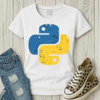 Python Programming Logo For ProgrammersPython Programming Logo For Programmers Womens T-Shirt