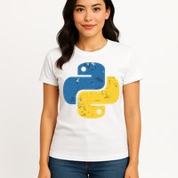 Python Programming Logo For ProgrammersPython Programming Logo For Programmers Womens T-Shirt