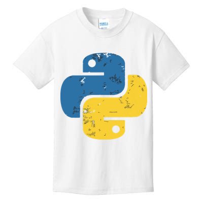 Python Programming Logo For ProgrammersPython Programming Logo For Programmers Kids T-Shirt