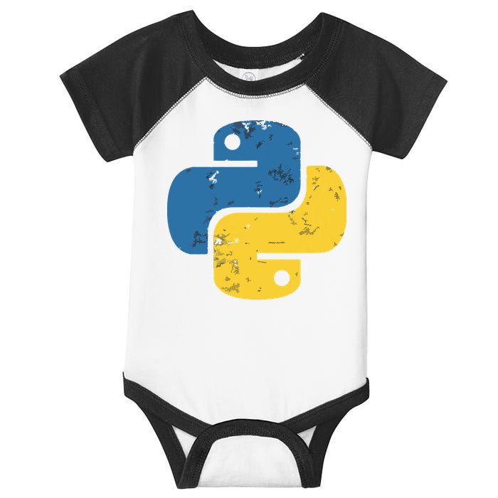 Python Programming Logo For ProgrammersPython Programming Logo For Programmers Infant Baby Jersey Bodysuit