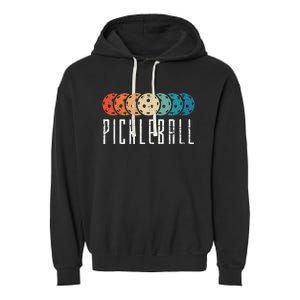 Pickleball Pickleball Lover Pickleball Player Garment-Dyed Fleece Hoodie