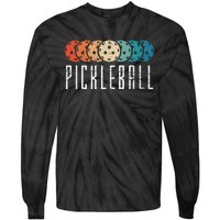 Pickleball Pickleball Lover Pickleball Player Tie-Dye Long Sleeve Shirt