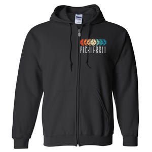 Pickleball Pickleball Lover Pickleball Player Full Zip Hoodie