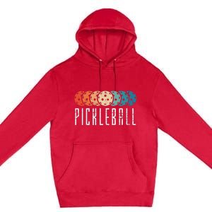 Pickleball Pickleball Lover Pickleball Player Premium Pullover Hoodie